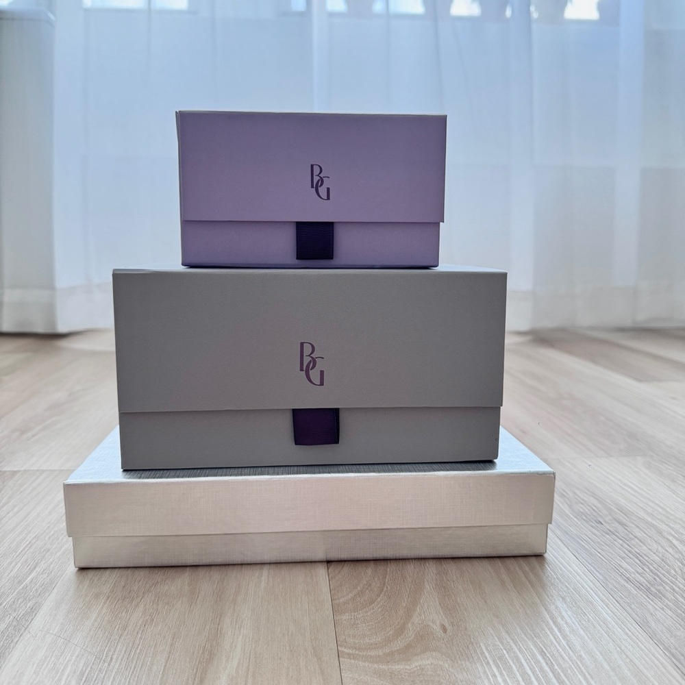 Empty Bergdorf Goodman Gift Boxes Bundle